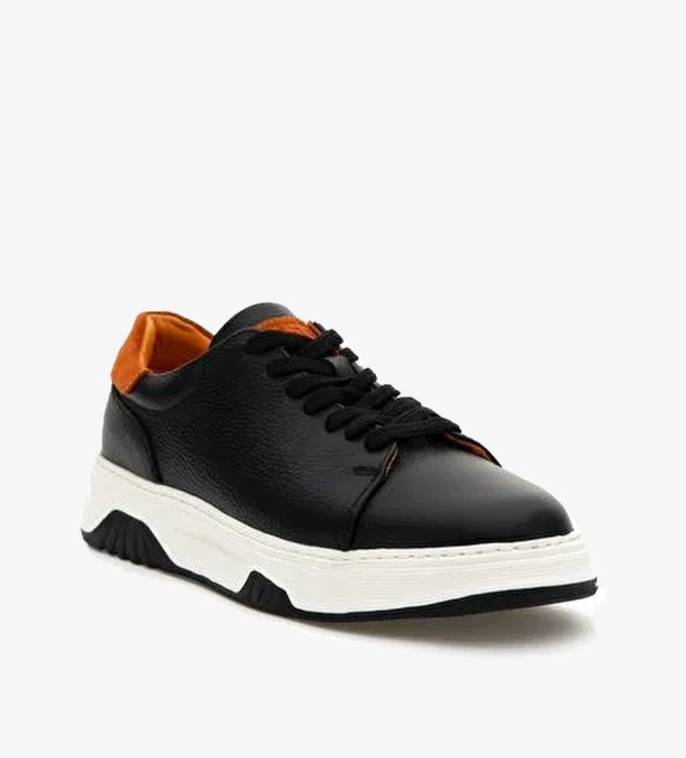 Erkek Siyah Spor Ayakkabı - Görsel 1