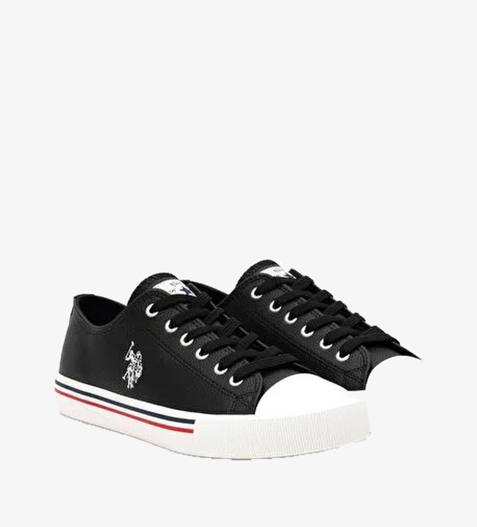 U.S. Polo Assn. Erkek Siyah Spor Ayakkabı 50297280-VR046 - Görsel 1