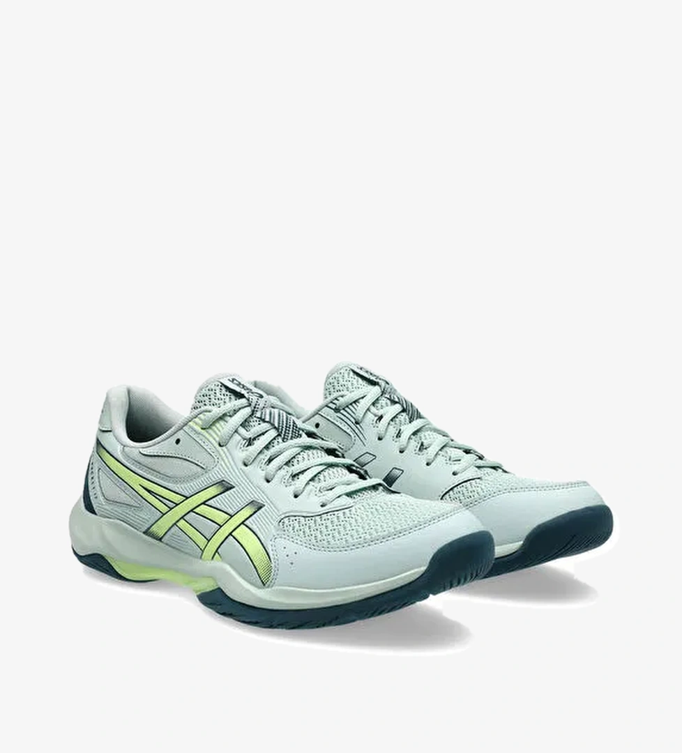 Asics 1071A116-300 GEL-ROCKET 12 Yeşil Erkek Voleybol Ayakkabısı - Görsel 1