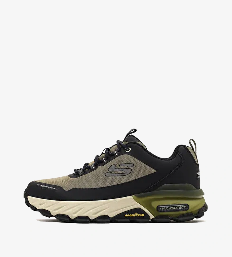 Skechers Skechers Yeşil Siyah 237304 OLBK MAX PROTECT Siyah Erkek Lifestyle Ayakkabı Boyner'de! Yeşil Siyah - 1. görsel