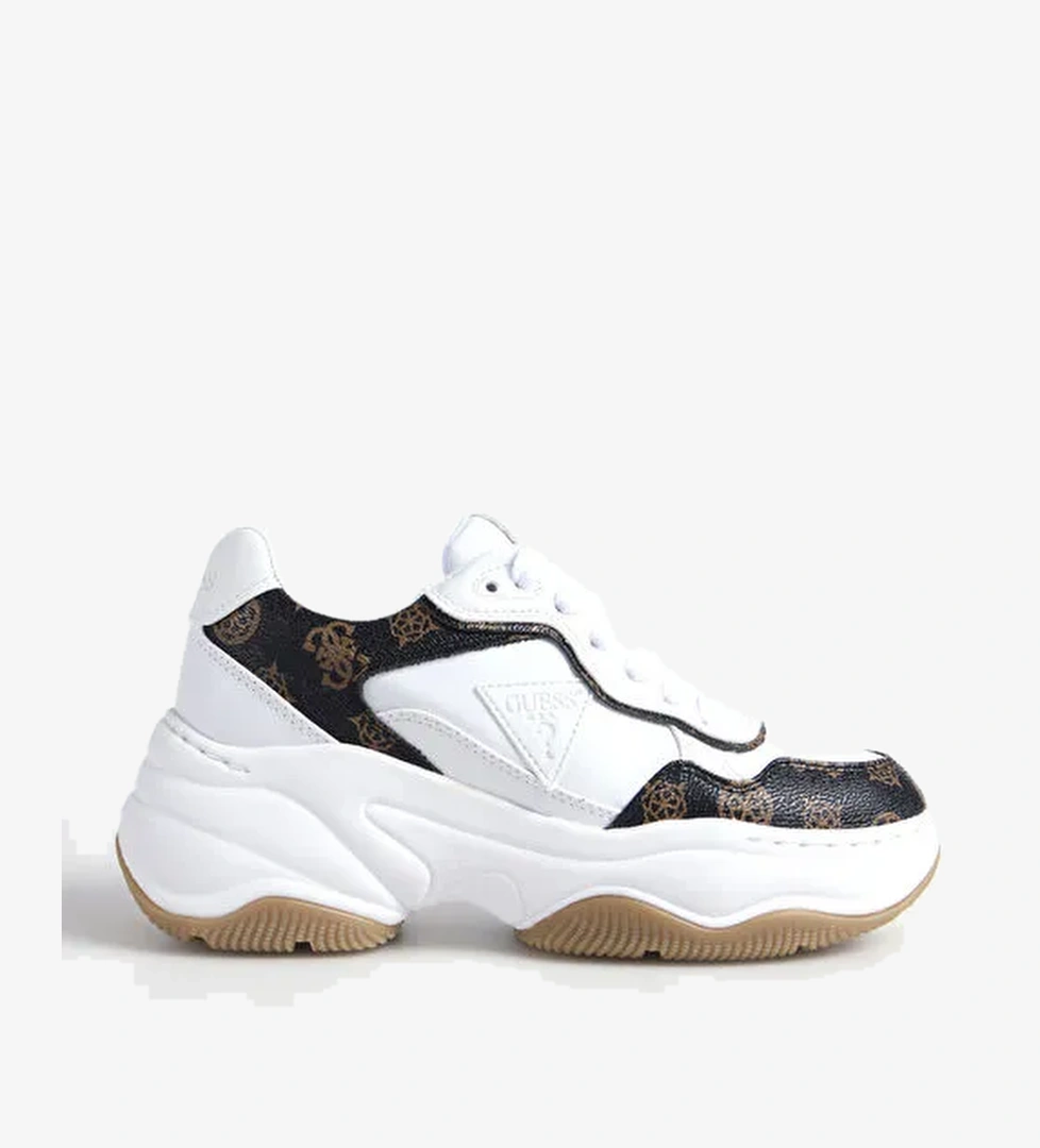 Guess Beyaz Kadın Sneaker FLTHPYFAL12-WHIBR