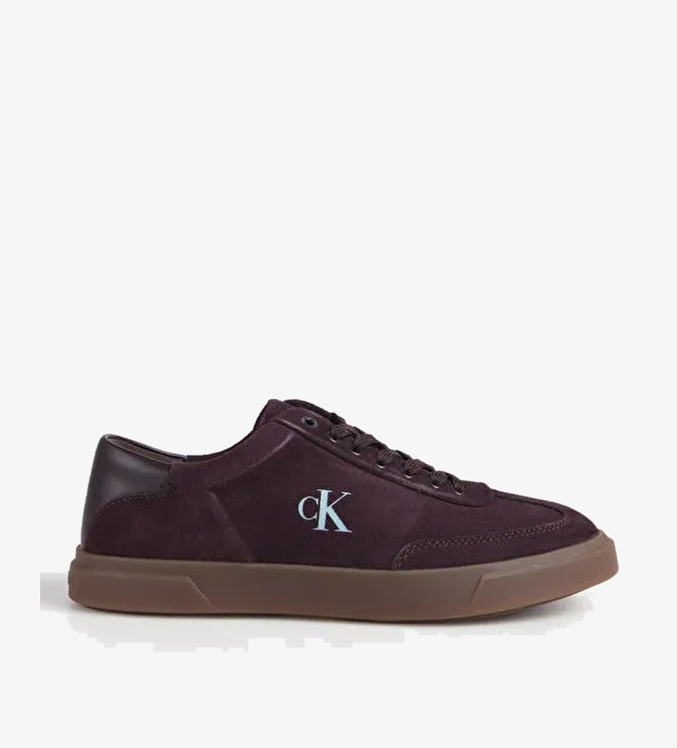Calvin Klein Kahverengi Kadın Deri Sneaker HW0HW02683VH2