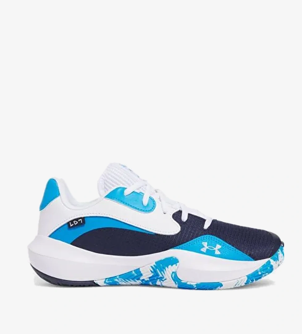 Erkek UA Lockdown 7 Low Basketbol Ayakkabısı 3027646-410
