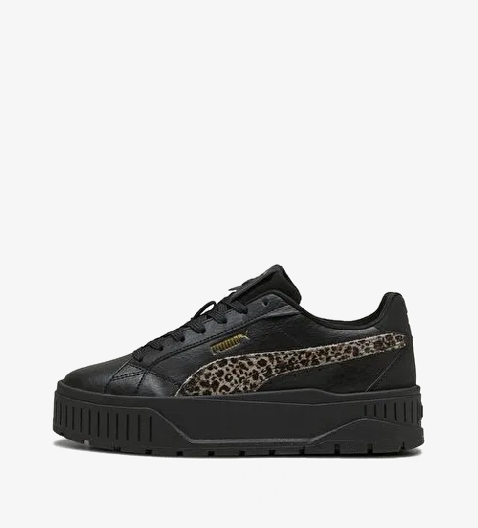 Puma Karmen II Low Bot Animal Flair Siyah Spor Ayakkabı Sneakers - 402645 - Görsel 1