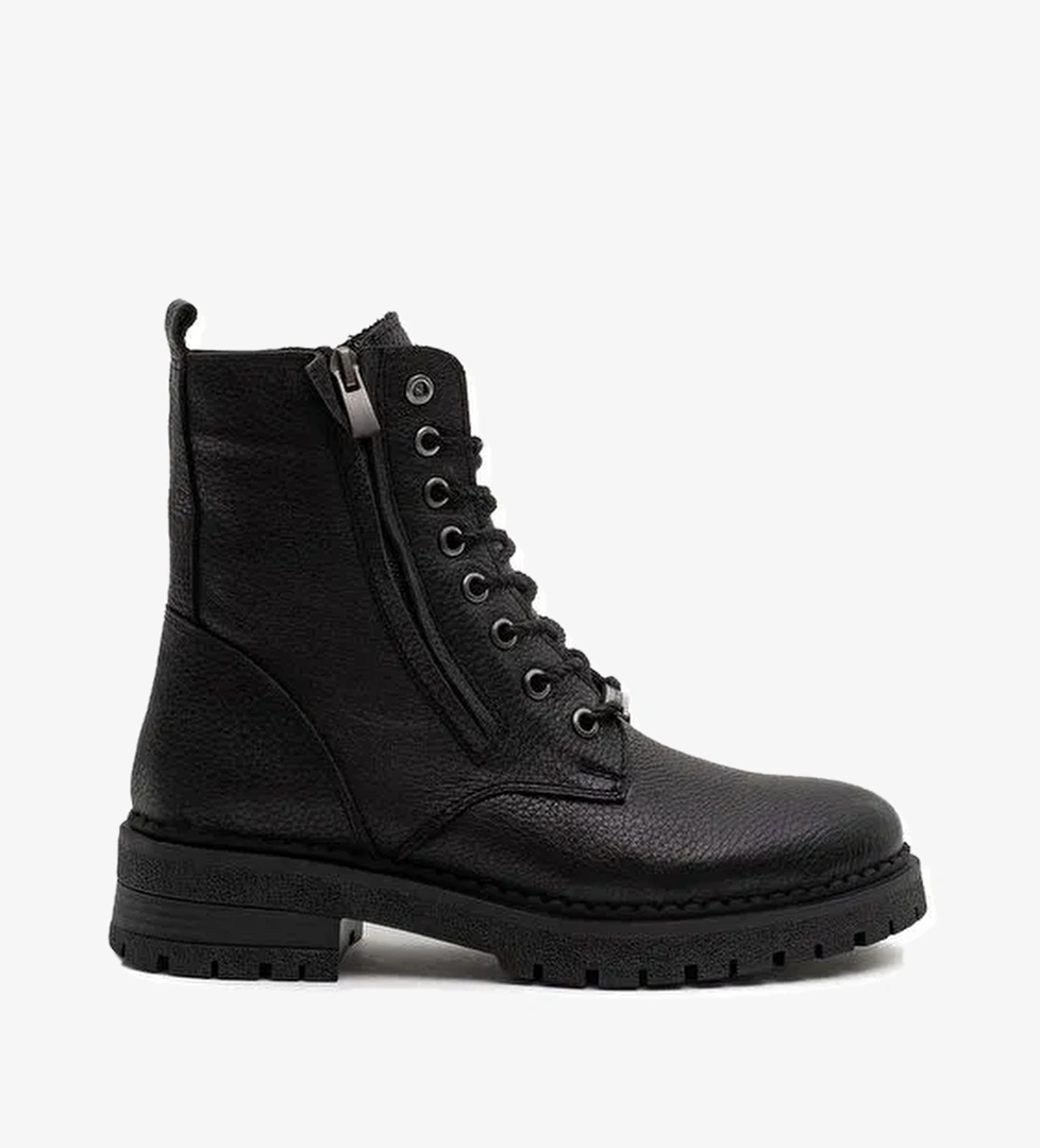 Bulldozer Bulldozer Siyah Kadın Deri Bot BUL-260835 model görseli