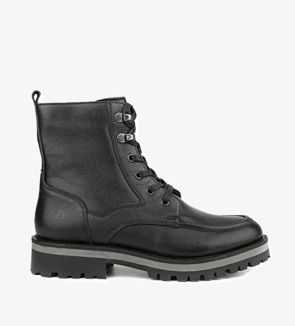 Hush Puppies Siyah Kadın Deri Bot 725030-001 - Görsel 1