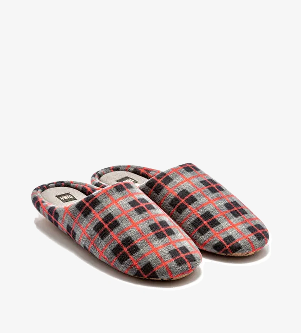 Twigy Twigy Gri Erkek Ev Terliği TW DAVID POLAR model görseli