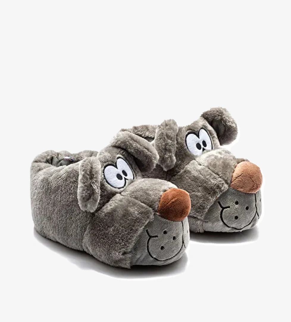 Twigy Gri Erkek Ev Terliği TW FIBERT - Görsel 1