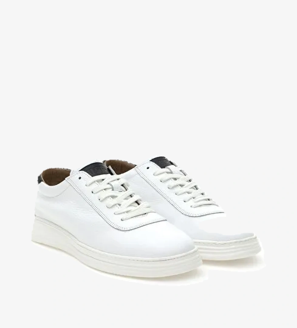 Erkek Beyaz Casual Ayakkabı - Görsel 1