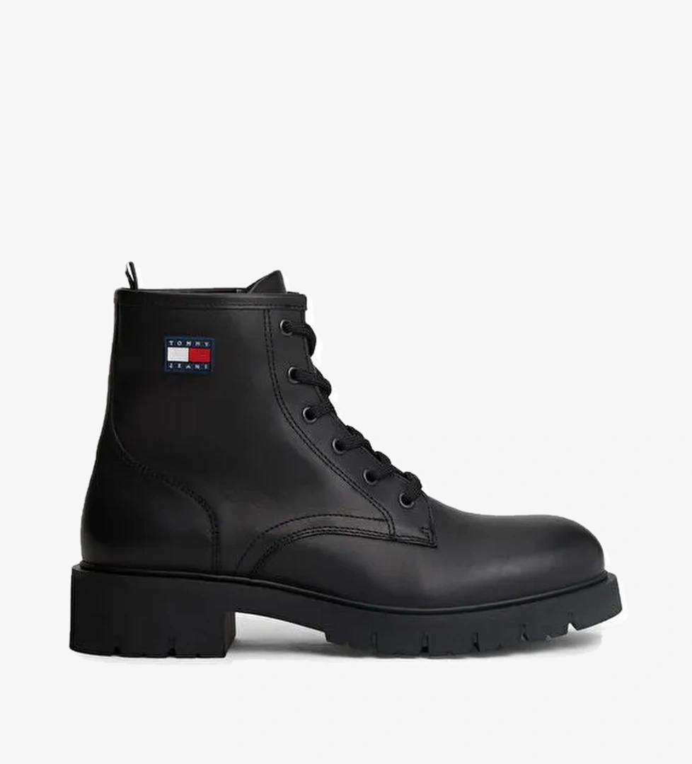 Tommy Hilfiger Tommy Hilfiger Siyah Kadın Deri Bot EN0EN02824BDS model görseli