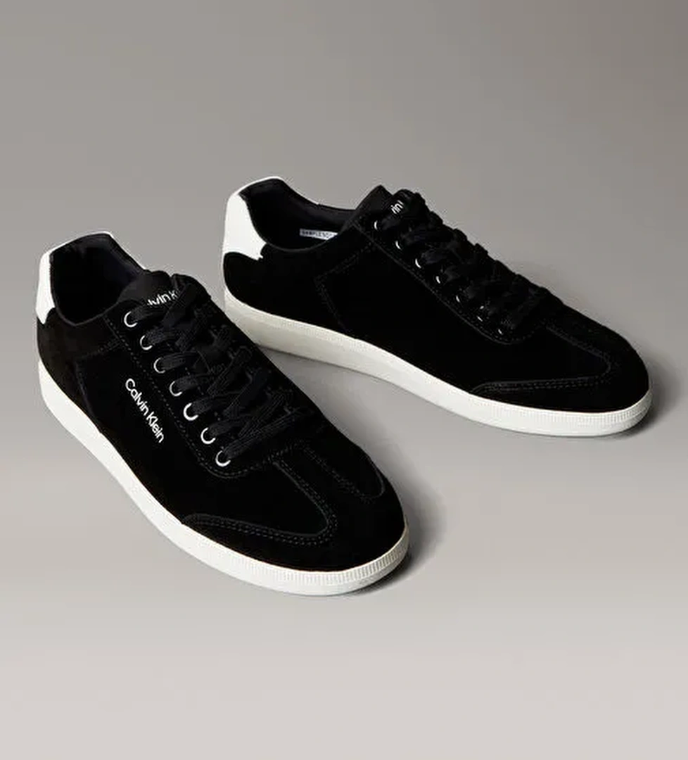 Calvin Klein Siyah Erkek Sneaker LOW CUPSOLE LACEUP SU