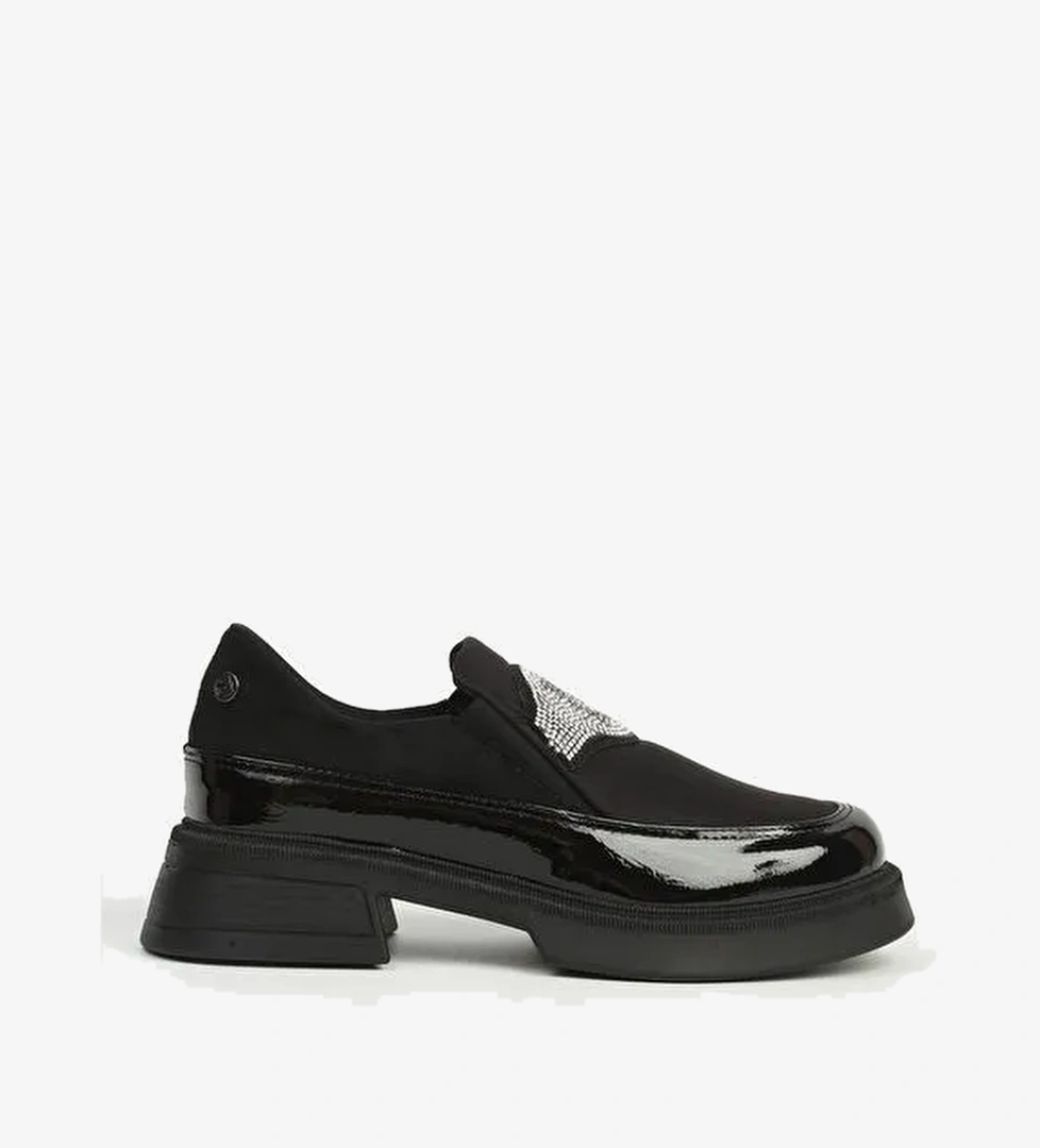 Siyah Kadın Loafer PC-55217 - Görsel 1