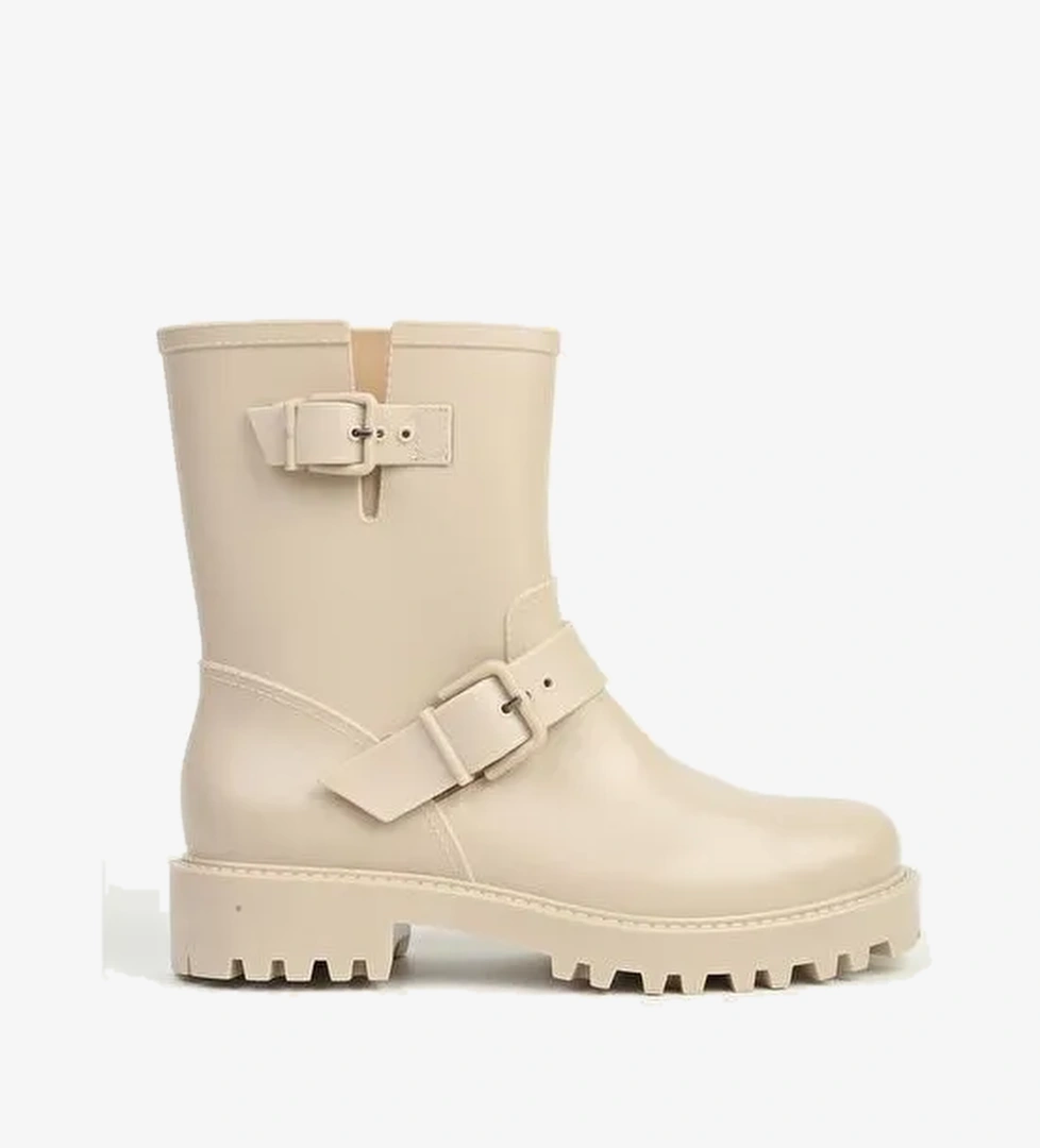 Pierre Cardin Bej Kadın Yağmur Botu PC-55316 - Görsel 1