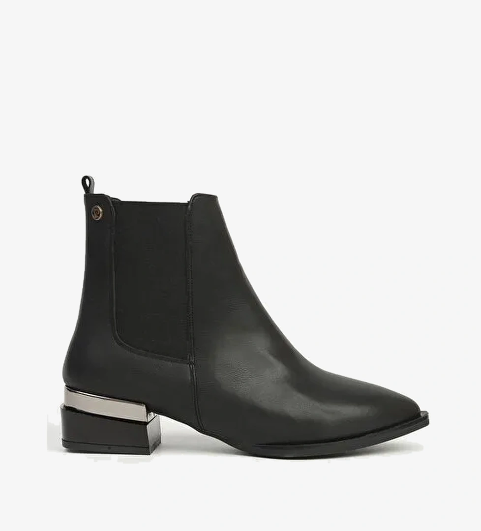 Pierre Cardin Siyah Yarım Bot PC-54960 - Görsel 1