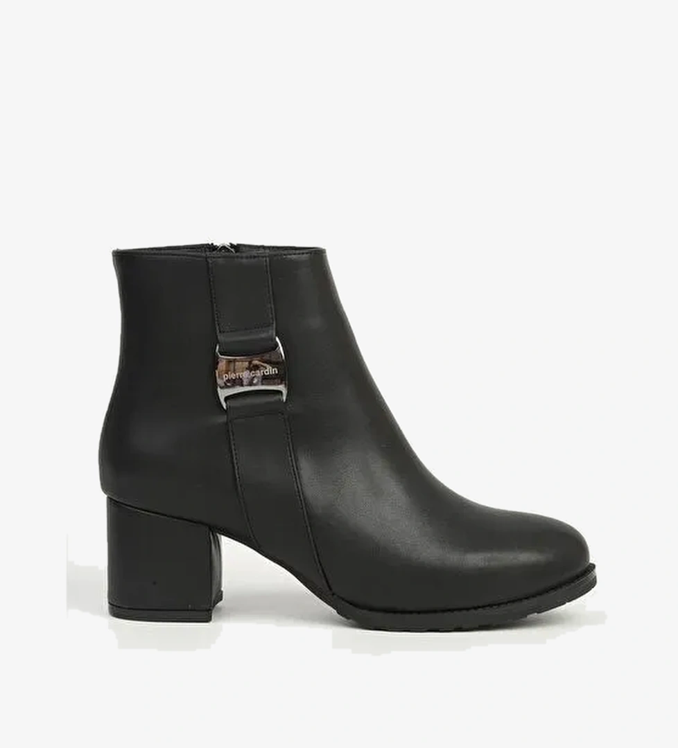 Pierre Cardin Siyah Yarım Fermuarlı Bot PC-55109 - Görsel 1