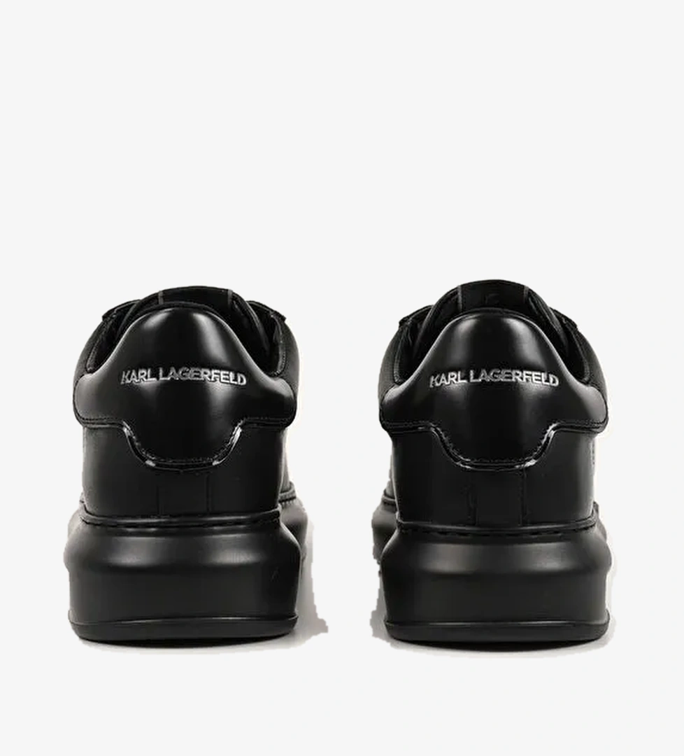 Karl Lagerfeld Siyah Erkek Deri Sneaker KAPRI Outline NFT