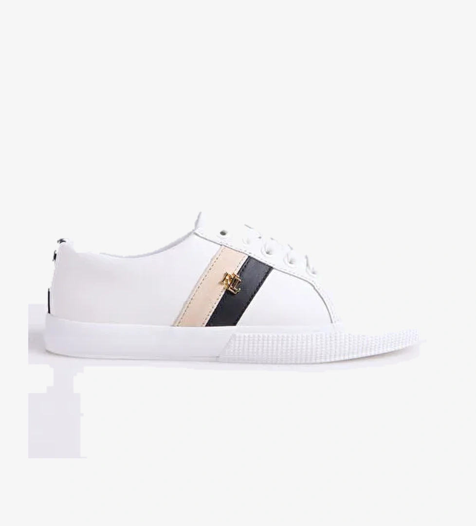 Lauren Ralph Lauren Lauren Ralph Lauren Beyaz Kadın Deri Sneaker 802979187001 model görseli