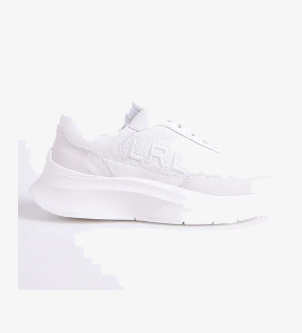 Lauren Ralph Lauren Lauren Ralph Lauren Beyaz Kadın Deri Sneaker 802969384001 model görseli