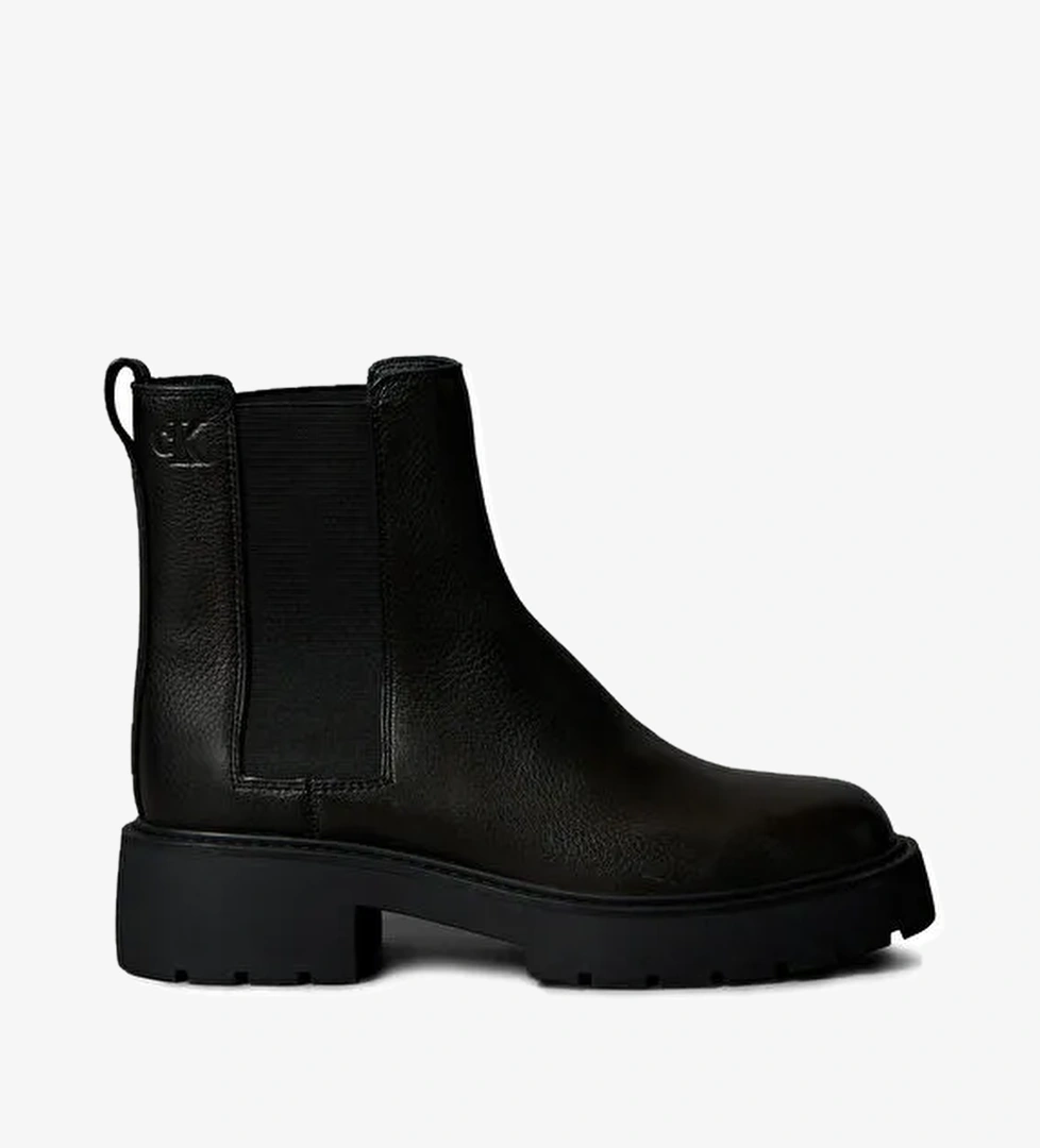Calvin Klein Siyah Kadın Deri Bot YW0YW02072BEH - Görsel 1