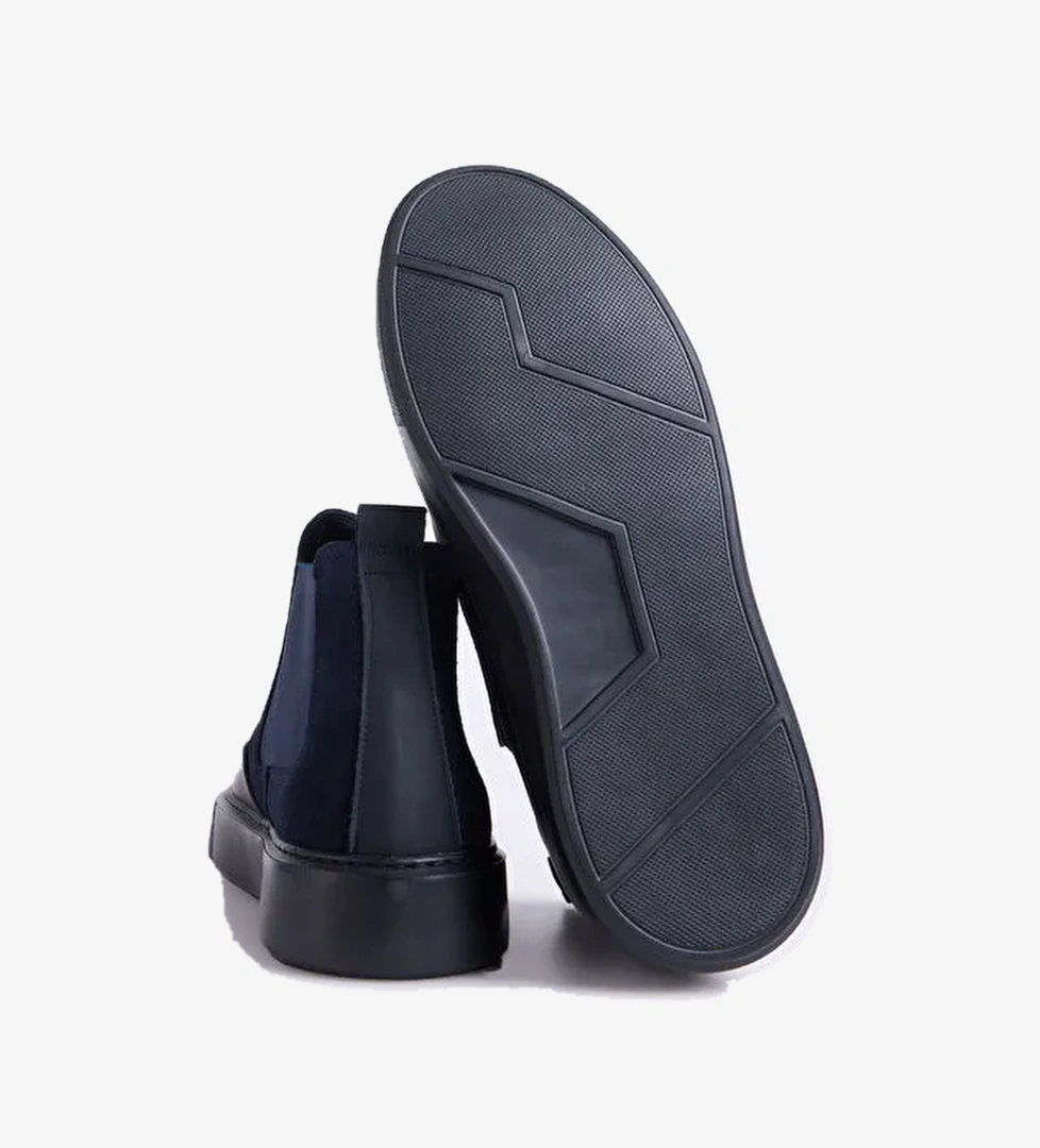 Fabrika Fabrika Antrasit Lacivert Erkek Deri Bot Seka-ares model görseli