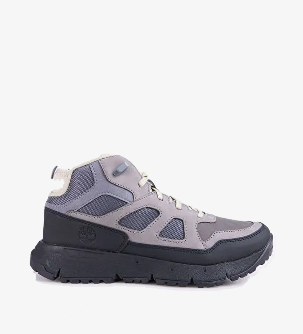 Timberland TB0A6F5JEL81-VOYAGER VALLEY MD LACE Gri Deri Erkek Outdoor Ayakkabısı - Görsel 1