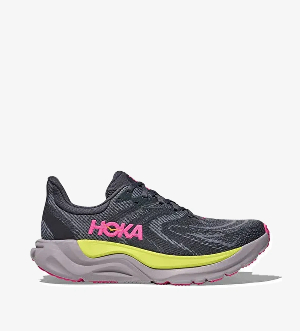 HOKA 1168691-CYG Arahi 8 Gri Kadın Koşu Ayakkabısı - Görsel 1
