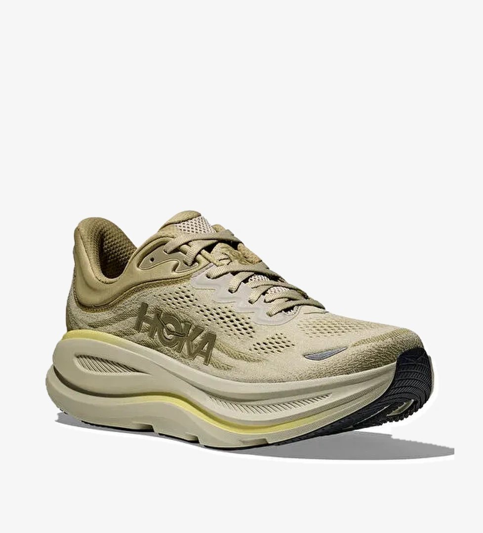 HOKA 1162011-GSSL Bondi 9 Ekru Erkek Koşu Ayakkabısı - Görsel 1