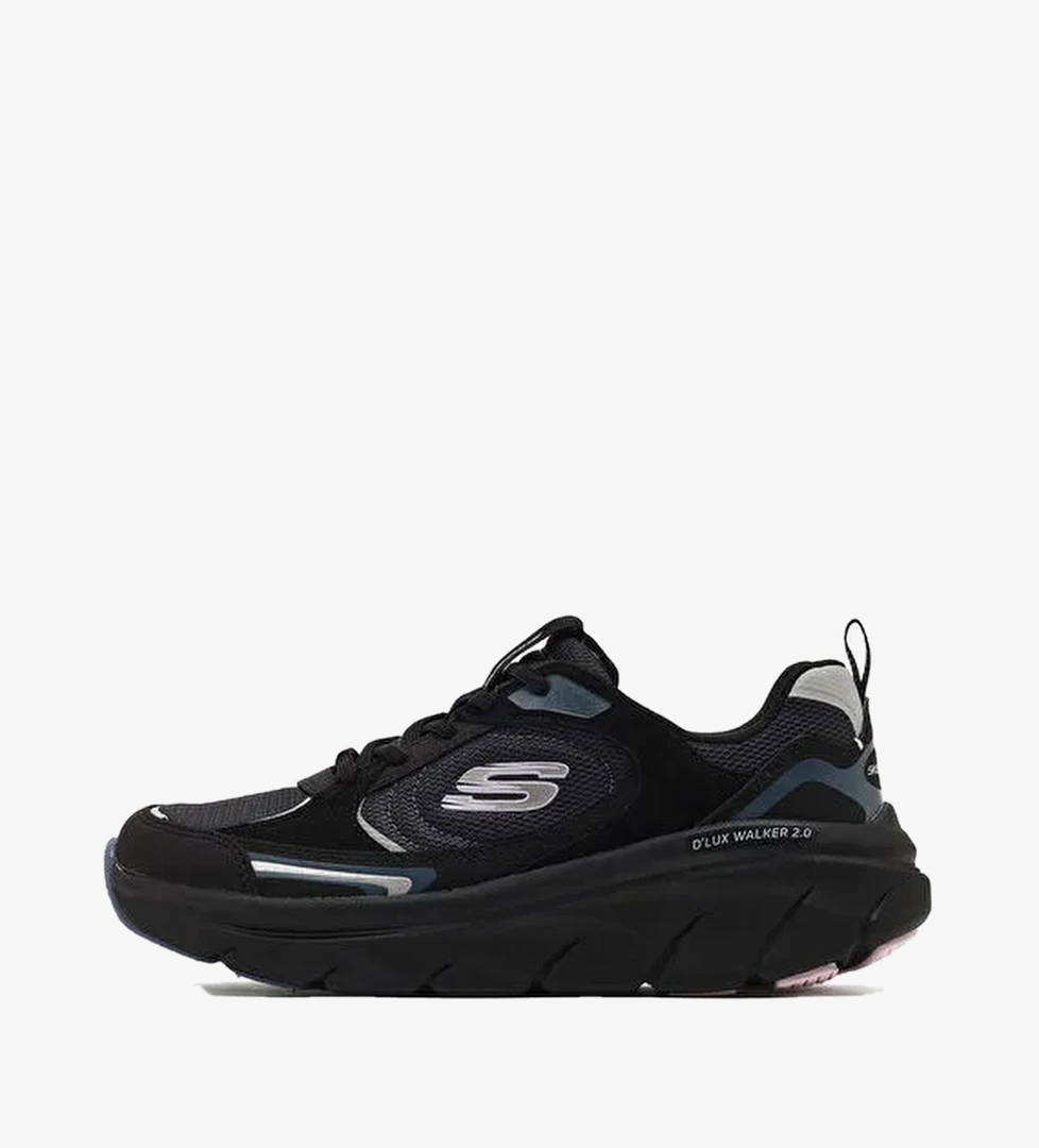 Skechers 150008 BBK D'LUX WALKER 2.0 Siyah Kadın Lifestyle Ayakkabı