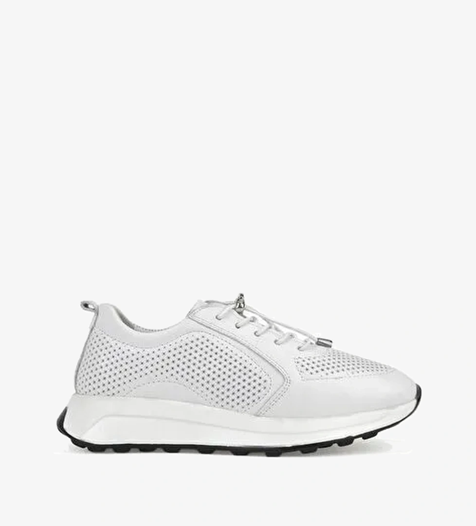 Ziya, Kadın Hakiki Deri Sneaker 1511050Z2341 Beyaz - Görsel 1