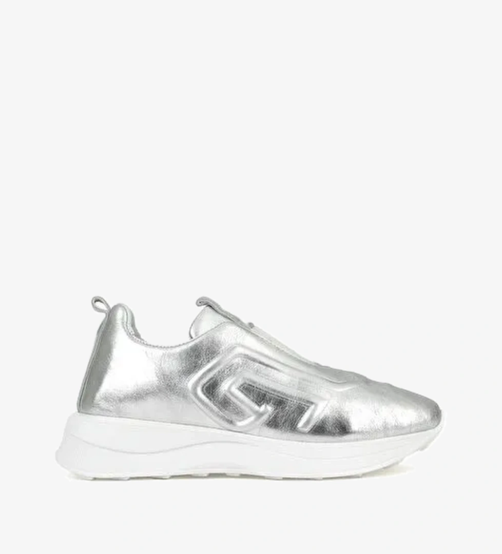 Ziya, Kadın Hakiki Deri Sneaker 1531050Z26802480PK Gümüş - Görsel 1