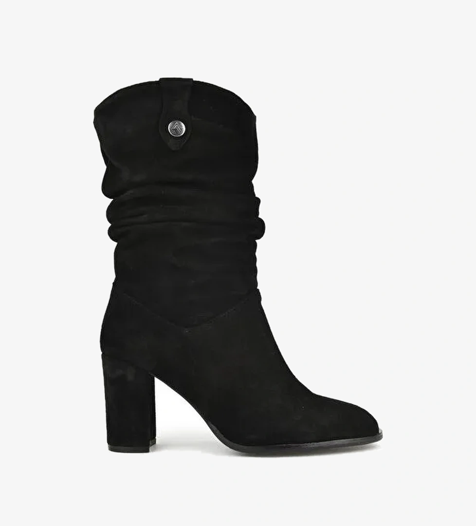 Ziya, Kadın Hakiki Deri Çizme 1531050Z25100670K Siyah - Görsel 1