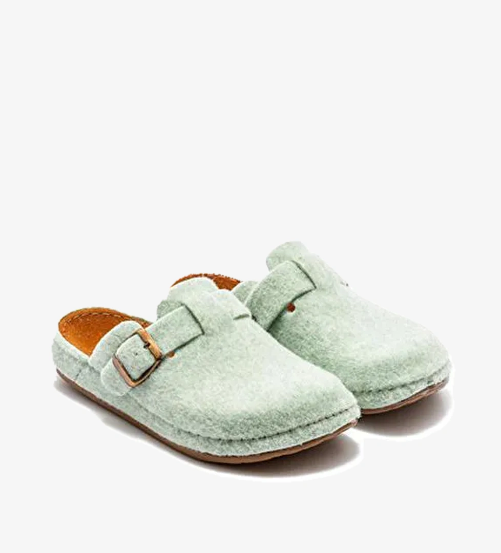 Twigy Yeşil Kadın Ev Terliği AA0195 - Görsel 1