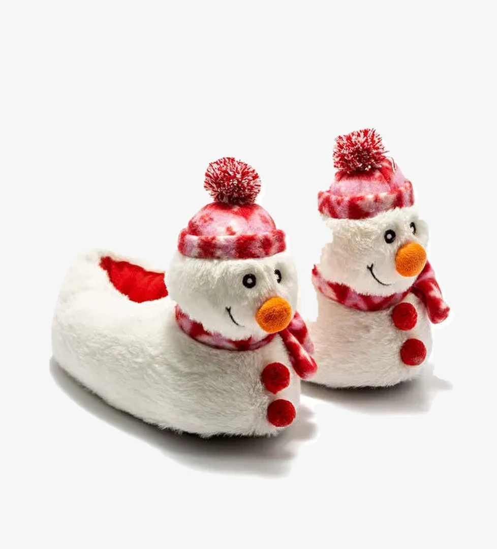 Twigy Beyaz Kadın Panduf CC0625 - Görsel 1