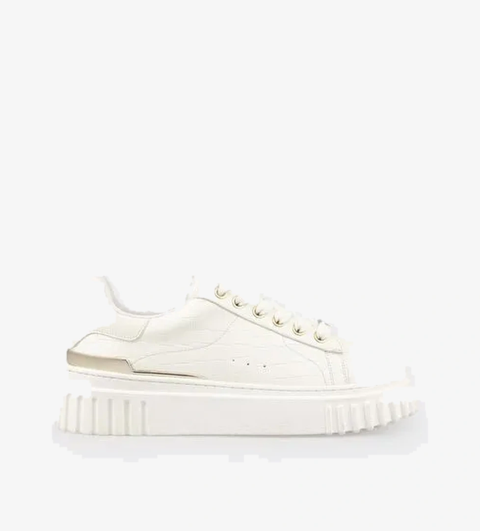 Beyaz Kadın Spor Ayakkabı - Görsel 1