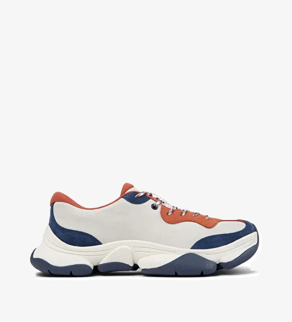 Camper Çok Renkli Erkek Deri Sneaker Karst 2 - Görsel 1