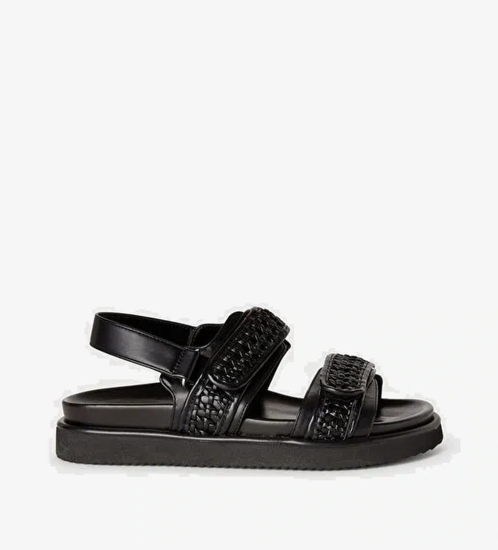 Kadın Siyah Sandalet - Görsel 1