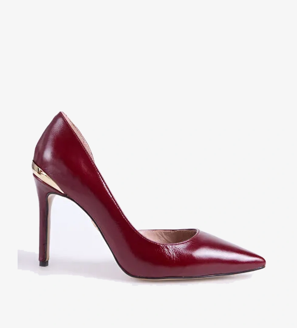 Vince Camuto Bordo Kadın Deri Stiletto HALIMA
