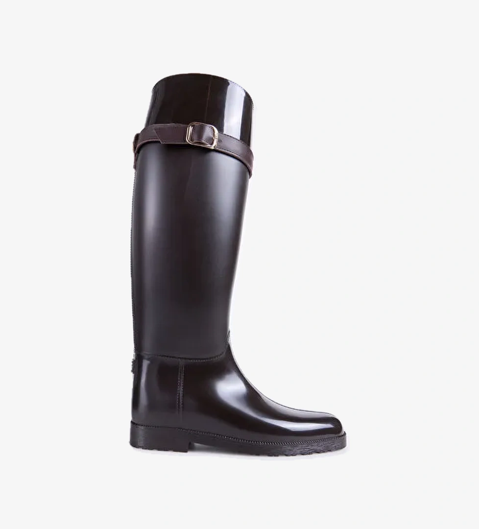 Fabrika Kahverengi Kadın Yağmur Botu KATHY-LARISA