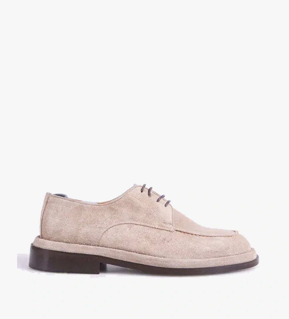 Fabrika Bej Erkek Deri Günlük Ayakkabı VALENTE-LEON