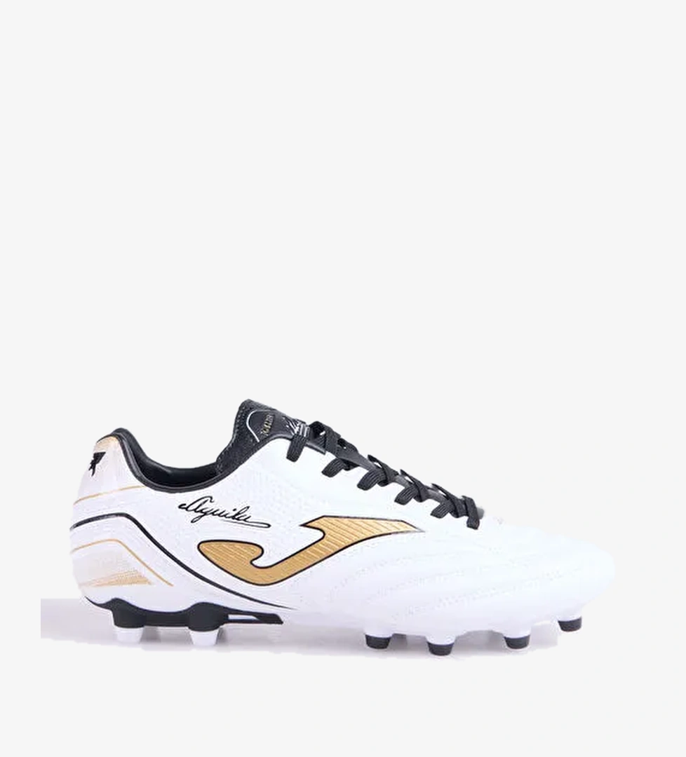 Joma Joma AGUILA 2502 WHITE GOLD FIRM GROUND Beyaz Erkek Futbol Ayakkabısı model görseli