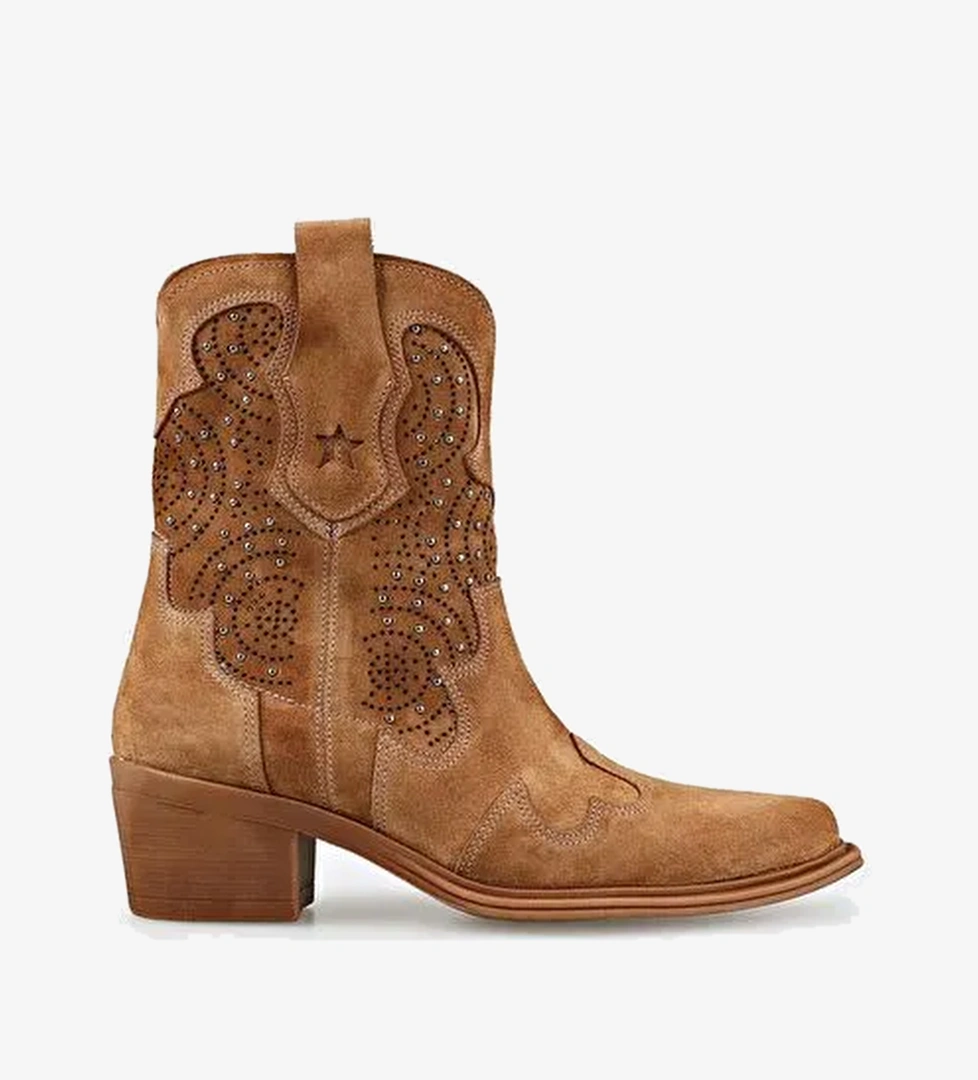 Taba Deri Kadın Günlük Bot - Görsel 1