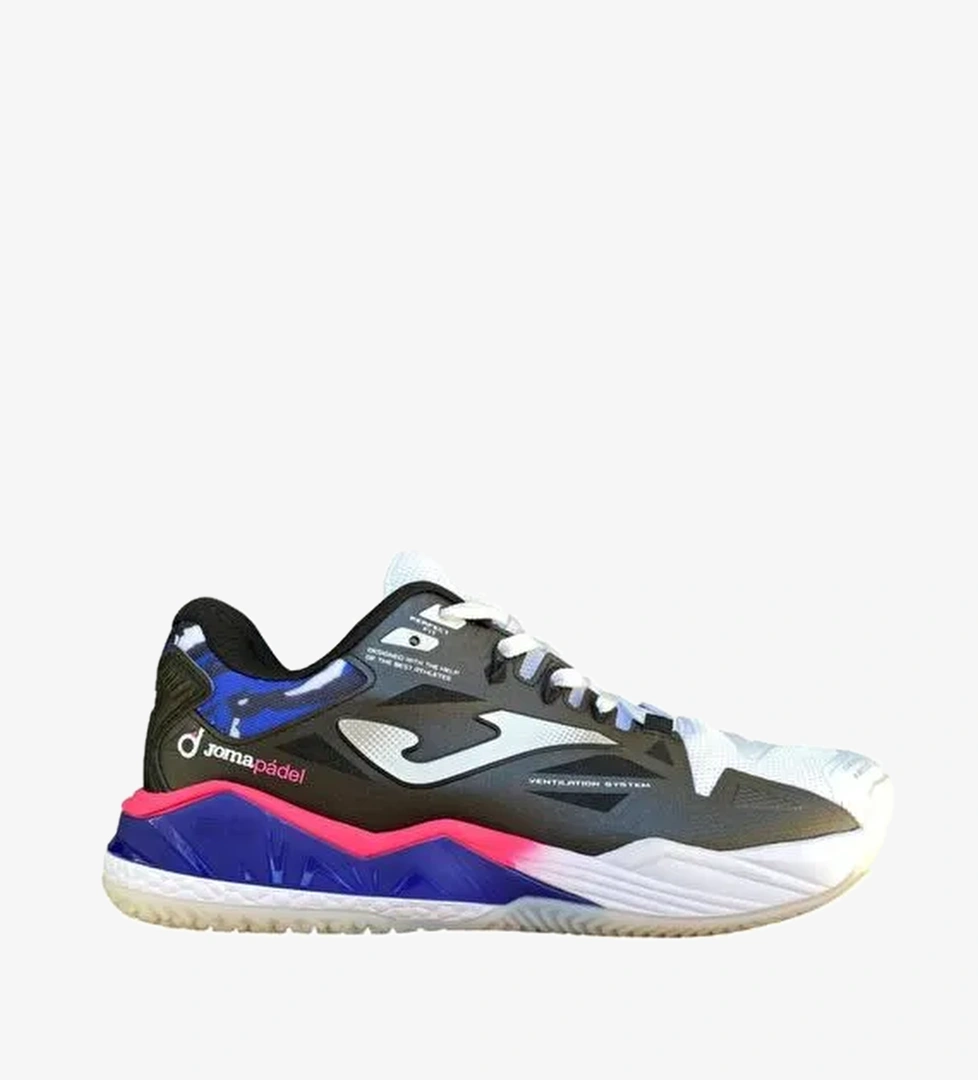 Joma Spin 2531 Erkek Siyah Mavi Padel Ayakkabı - Görsel 1