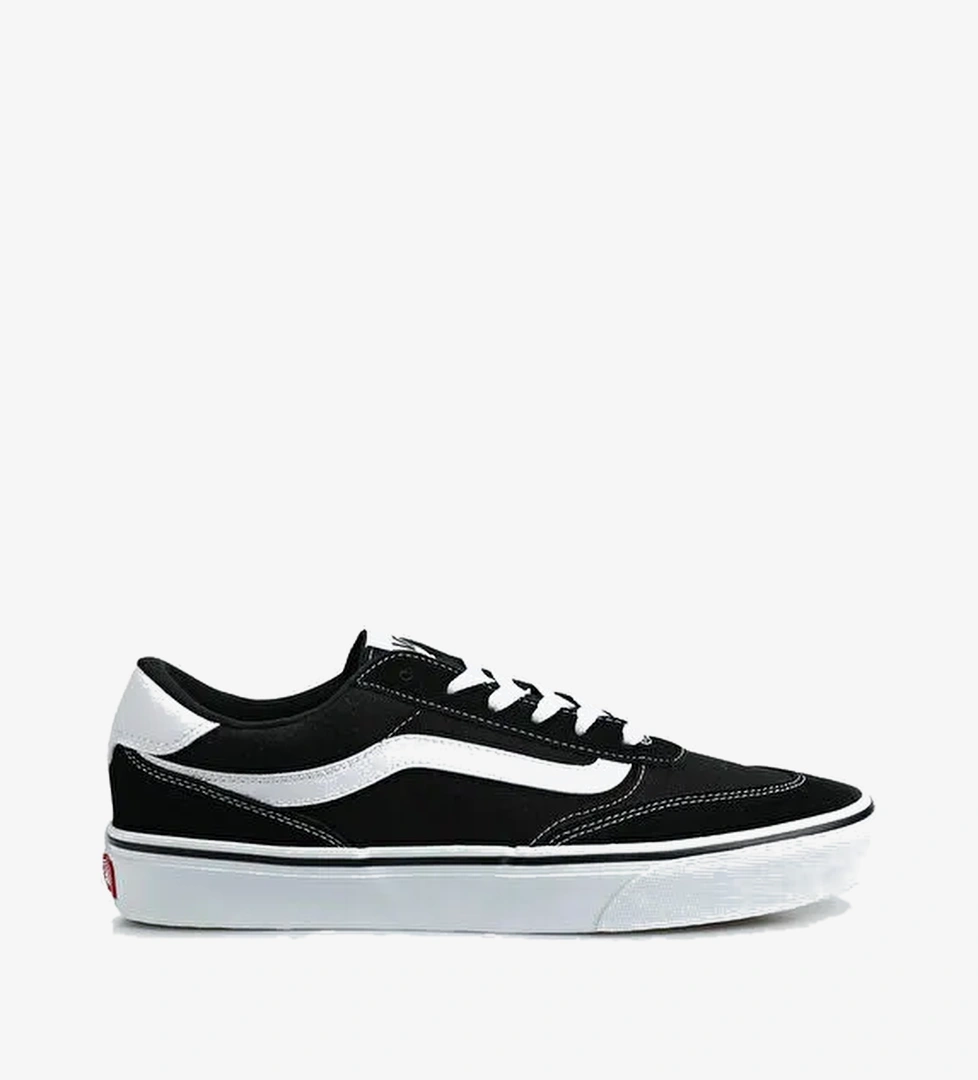 Vans Siyah - Beyaz Erkek Deri Lifestyle Ayakkabı VN000D7QBA21 Brooklyn LS