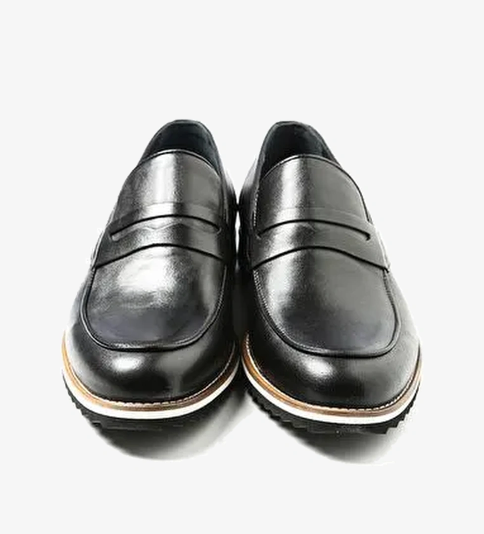 Erkek Sneaker ( Günlük) KA-E403 John May Soft Eva SİYAH BRNIS - Görsel 1