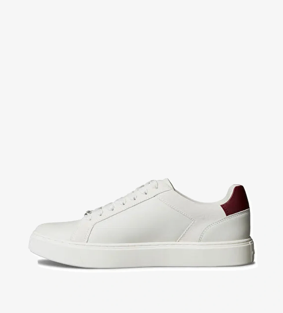 Calvin Klein Beyaz Erkek Sneaker CLASSIC CUPSOLE LACEUP TAPE LTH
