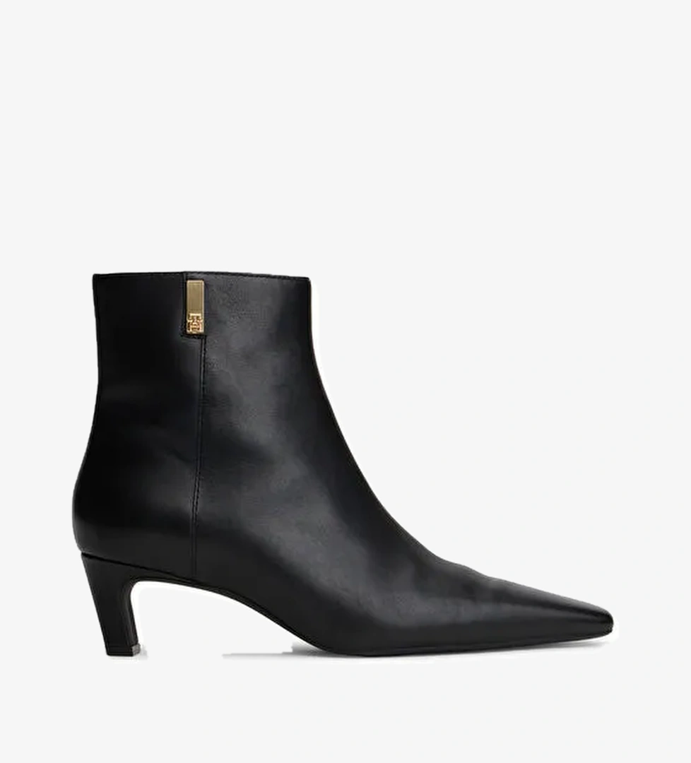 Tommy Hilfiger Tommy Hilfiger Siyah Kadın Deri Bot FW0FW08768BDS model görseli