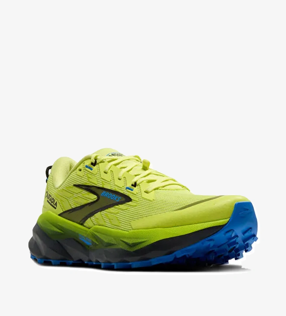 Brooks 1104571D722 Cascadia 19 Sarı Erkek Koşu Ayakkabısı - Görsel 1