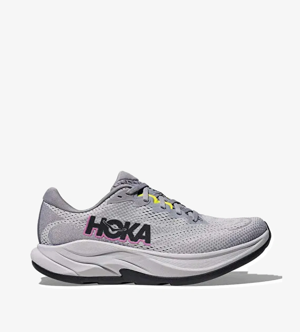 HOKA 1155131-GYSK Rincon 4 Gri Kadın Koşu Ayakkabısı - Görsel 1