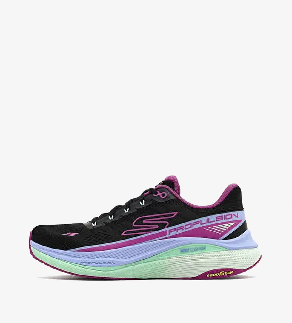 Skechers Skechers 128901 BKPR MAX CUSHIONING PROPULSI Siyah Kadın Koşu Ayakkabısı model görseli