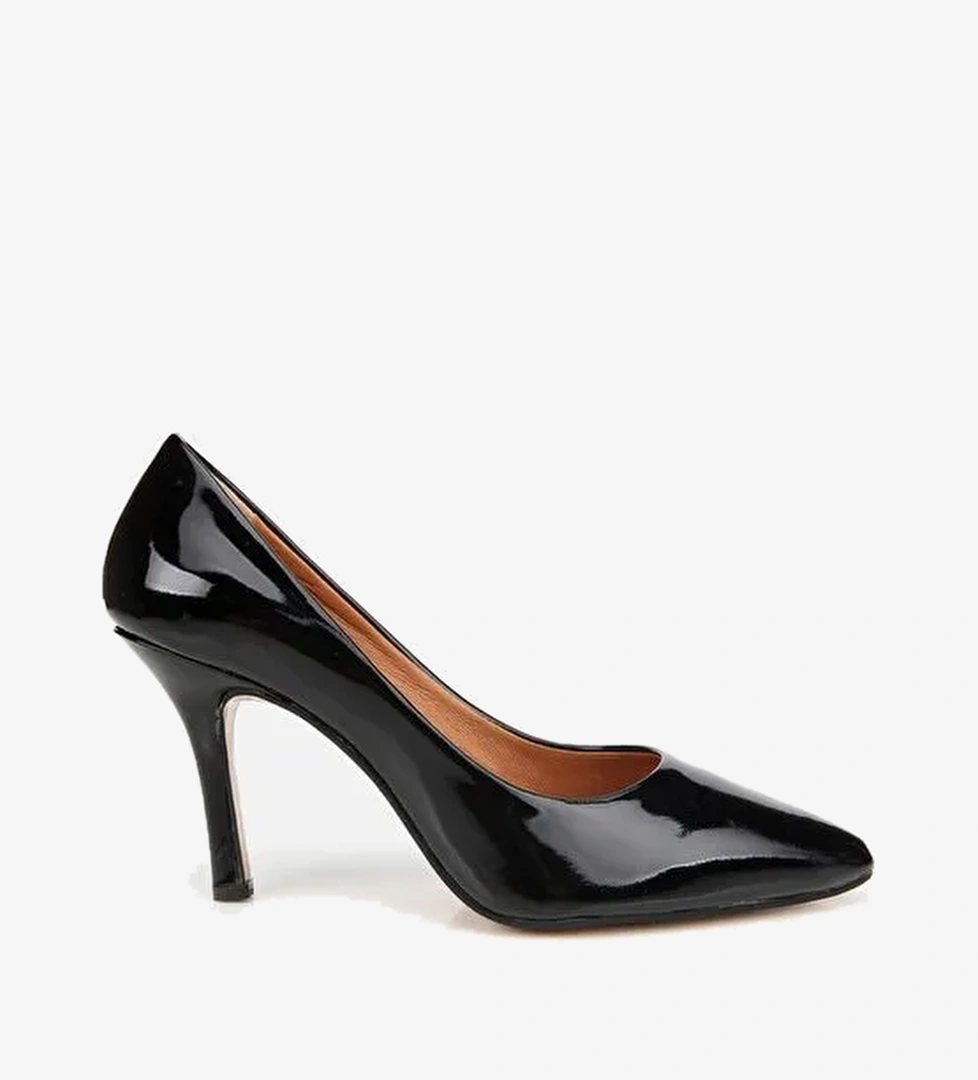 Kadın Rugan Deri Siyah Stiletto 01AYH312550A100 - Görsel 1